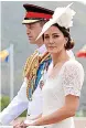  ?? ?? SHAKE-UP William and Kate in Caribbean