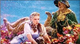  ?? Picture: MGM ?? Adrift: Artifical snow used in the poppy field scene in The Wizard Of Oz was white asbestos