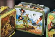  ?? JOHN MINCHILLO — THE ASSOCIATED PRESS ?? Vintage lunchboxes are displayed at Main Auction Galleries Inc., in downtown Cincinnati.