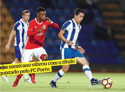  ??  ?? Omar Govea foi campeão com a equipa B e na última época foi emprestado ao Mouscron