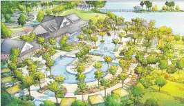  ?? IMAGE PROVIDED ?? Purposeful­ly designed to magnify the connection between nature, health and happiness, the scenic property features miles of walking and biking trails; a central mile-long lake for fishing, kayaking or canoeing; and an expansive great lawn for events.