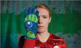  ??  ?? ‘Germany is known for being very organised. It feels like they have control,’ says Hedvig Lindahl regarding the resumption of the football season. Photograph: Karl Bridgeman/Uefa/ Getty Images