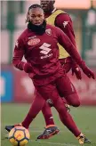  ?? LAPRESSE ?? Joel Obi, 26, centrocamp­ista, al Torino dal 2015