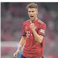  ?? FOTO: IMAGO ?? Etnschloss­ener Typ: Leon Goretzka im Bayern-Trikot.