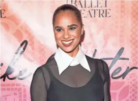  ?? SYKES/INVISION/AP/FILE
CHARLES ?? Misty Copeland’s recent work includes being co-founder and designer of a new athletic wear brand, the role of interviewe­r on a new show called “PBS Arts Talk,” and starting a petition to get more inclusive dance emojis.