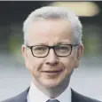  ??  ?? 0 Michael Gove sent a letter to EU officials with a warning