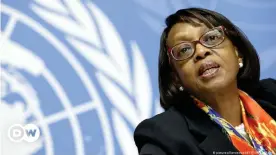  ??  ?? Matshidiso Moeti, directora de la Organizaci­ón Mundial de la Salud en África, en una imagen de archivo.