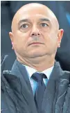  ??  ?? Chairman Daniel Levy.