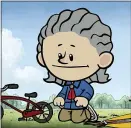  ?? COURTESY OF PBS KIDS ?? An animated Temple Grandin in a scene from “Xavier Riddle and the Secret Museum.”