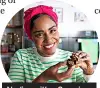  ?? ?? Nadiya with a Surprise Snickerdoo­dle on her Everyday Baking series