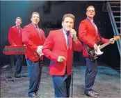  ?? Jeremy Daniel ?? FRANKIE VALLI and the Four Seasons relive their beginnings in “Jersey Boys” as it revisits the area.