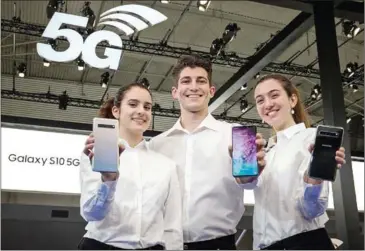  ??  ?? Samsung has been pursuing the US 5G market with the aim of providing end-to-end solutions from semiconduc­tors to mobile phones and network infrastruc­ture.