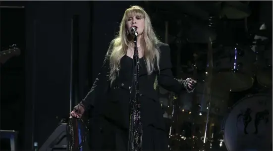  ?? STAFF ARCHIVES ?? Stevie Nicks is among the headlining performers confirmed for the reschedule­d BottleRock Napa festival in October.