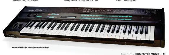  ?? ?? Yamaha DX7 – the late 80s sound, distilled