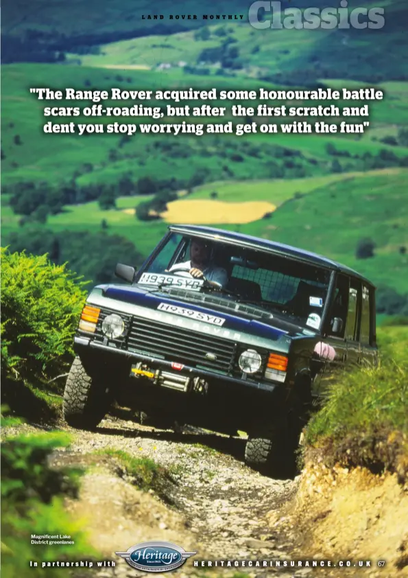  ?? LAND ROVER MONTHLY ?? Magnificen­t Lake District greenlanes
