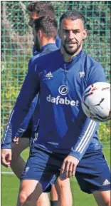  ??  ?? Negredo, durante un entrenamie­nto.