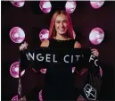  ?? PHOTO COURTESY OF ANGEL CITY FOOTBALL CLUB. ?? Felicia Knox, out of Alabama, was Angel City's first pick of Friday's NWSL draft.