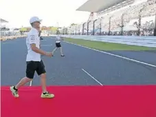  ?? FOTO: REUTERS ?? Alfombra roja en Suzuka: se va Schumy