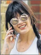  ??  ?? Daisy Lowe is so chic in her shades