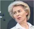  ?? FOTO: DPA ?? Ursula von der Leyen ( CDU) fordert Respekt von der Türkei.