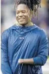  ?? CARLOS GONZALEZ/TNS ?? Ex-UCF star Shaquem Griffin will get the start when the Seahawks play the Broncos on Sunday.