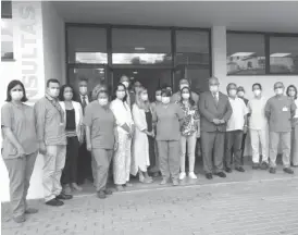  ??  ?? Centro de Saúde assinalou na quinta-feira primeiro aniversári­o.