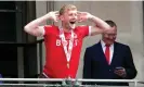  ?? Richard Sellers/PA ?? Nottingham Forest captain Joe Worrall is an academy graduate and his role brings continuity to a much-changed squad. Photograph: