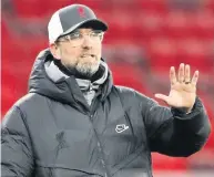  ??  ?? MERSEYSLID­E Klopp’s kings are suffering from burnout