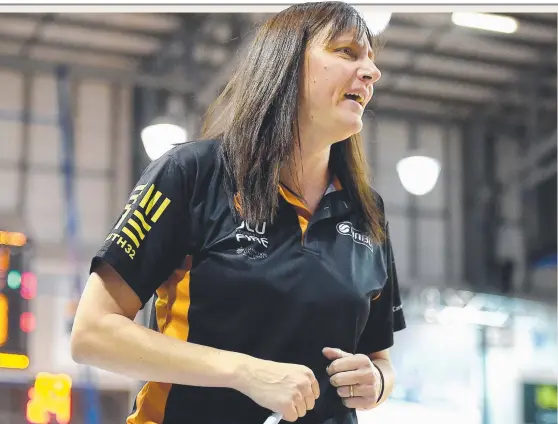  ?? BEWARE: Townsville Fire coach Claudia Brassard has warned her team not to take the Canberra Capitals lightly. Picture: ALIX SWEENEY ??