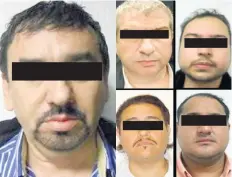  ??  ?? En marzo de 2011, Víctor Manuel Félix, El Señor (izq.), fue detenido en una operación entre la Policía Federal y la DEA, junto con integrante­s de su banda.