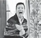  ?? NBC ?? Tale of the tape: No nomination­s for Sean Hayes of “Will & Grace.”