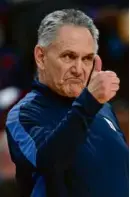  ?? JAMIE SQUIRE/GETTY IMAGES ?? Duquesne coach Keith Dambrot is retiring, but he’ll take a game in the second round.