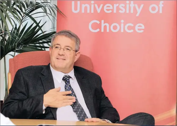  ?? PICTURE: GCINA NDWALANE ?? University of Kwazulu-natal vice-chancellor Dr Albert van Jaarsveld.