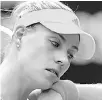  ??  ?? Angelique Kerber