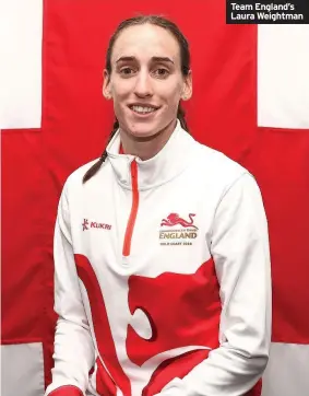  ??  ?? Team England’s Laura Weightman