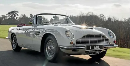  ??  ?? Aston’s conversion offers classic motoring with a social conscience.