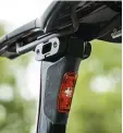  ??  ?? The S-Flex seatpost now features a built-in rear light