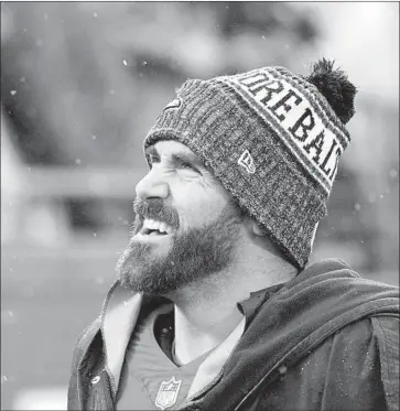  ?? Phelan M. Ebenhack Associated Press ?? ERIC WEDDLE, a veteran safety who made the Pro Bowl last year with Baltimore for the third time in as many seasons, will be part of the Rams’ new look on defense, as will new linebacker Clay Matthews.