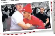  ??  ?? JUNE 2014 A video surfaced where Bieber was cracking a joke on African Americans.