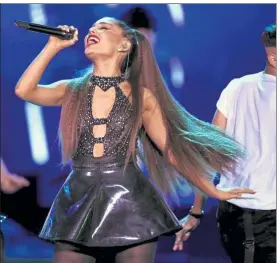  ?? AP FILE PHOTO ?? Ariana Grande announced via Instagram over the weekend that she is engaged.