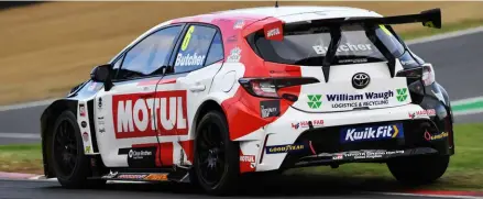  ?? Photos: Jakob Ebrey ?? Motul-backed Speedworks has been at the cutting edge of developing the new BTCC hybrid systems