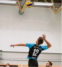  ?? Foto: Mayer ?? Neuzugang Kai Pilz verstärkt die Volleyball Bayernliga Mannschaft des SSV Bobin gen in dieser Saison.