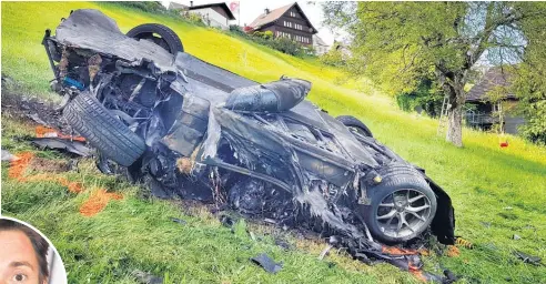  ?? Picture / AP ?? Richard Hammond says he was conscious of every moment during the crash.