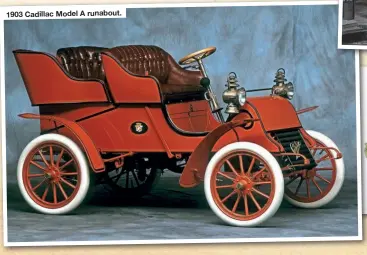  ?? ?? 1903 Cadillac Model A runabout.