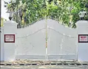  ?? DEEPAK GUPTA/HT FILE ?? The official residence of former Uttar Pradesh chief minister ▪
Mulayam Singh Yadav in Lucknow.