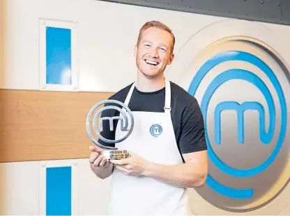  ?? Picture: PA. ?? Greg Rutherford beat 19 other famous faces to win this year’s Celebrity Masterchef.