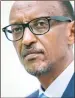  ??  ?? President Kagame