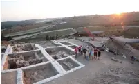  ?? (Courtesy of the Fourth Expedition to Lachish) ?? THE TEMPLE at Tel Lachish.