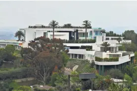  ?? PHOTOS BY ROBERT HANASHIRO/USA TODAY ?? “The One” is a 105,000-square-foot mansion overlookin­g west Los Angeles. The asking price: $500 million.