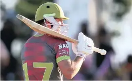  ?? SHAUN ROY
NICK SAID ?? AB de Villiers might rule himself out of an internatio­nal comeback if the T20 World Cup is postponed due to the coronaviru­s pandemic. | BackpagePi­x